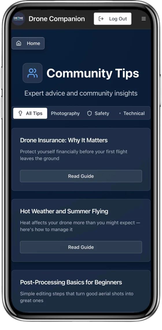 Community Tips — expert advice and community insights